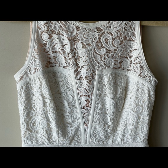 BCBGMAXAZRIA Daegan Lace Mini Dress - Picture 3 of 8